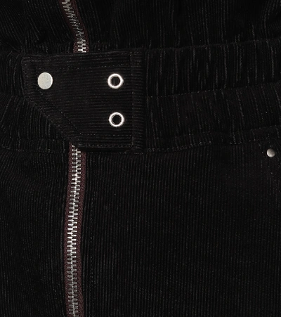 Shop Rick Owens Cord Cotton Jumpsuit In Black