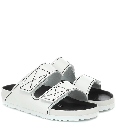 Shop Proenza Schouler X Birkenstock Arizona Leather Sandals In White