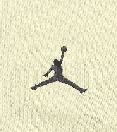 Shop Nike Jordan Utility Cotton-jersey T-shirt In Yellow