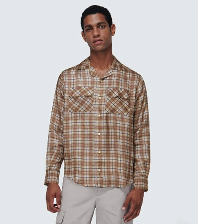 Phipps Hollywood Long-sleeved Shirt In Brown
