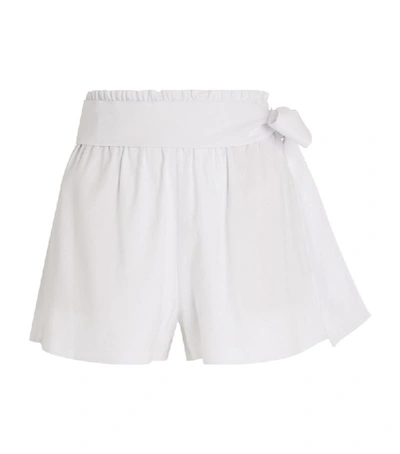 Shop Alice And Olivia Linn Paperbag-waist Shorts