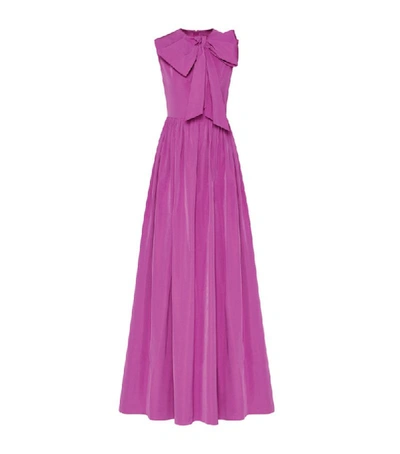 Shop Valentino Bow-detail Gown
