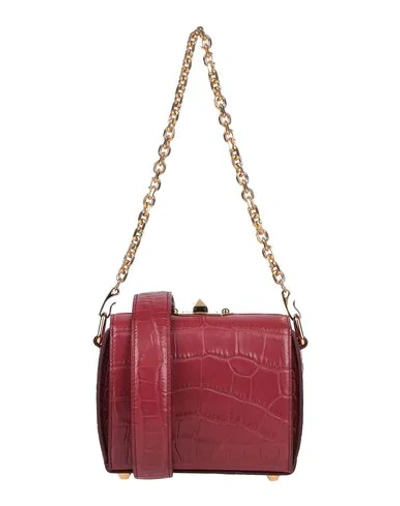 Shop Alexander Mcqueen Handbags In Red