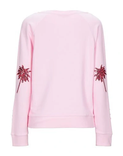 Shop Patrizia Pepe Sweatshirts In Pink