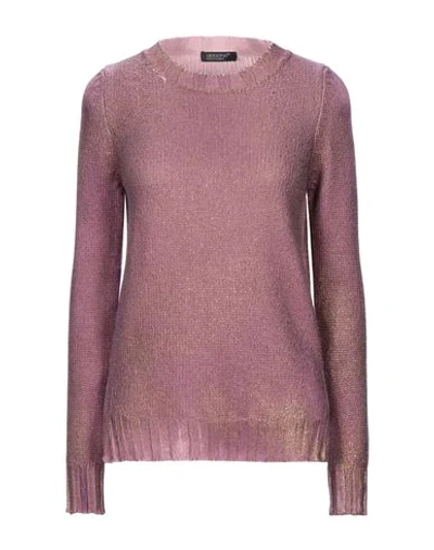 Shop Aragona Sweaters In Purple