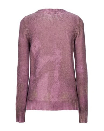 Shop Aragona Sweaters In Purple