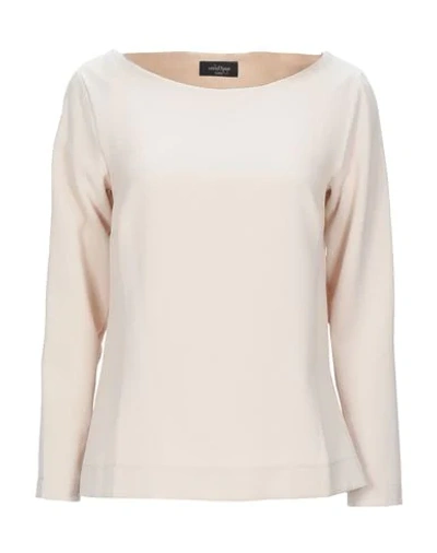 Shop Ottod'ame Blouses In Beige