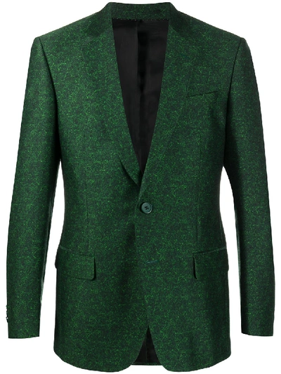 Shop Christian Wijnants Jona Tailored Suit Jacket In Green
