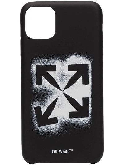 Shop Off-white Stencil Iphone 11 Pro Max Case In Black