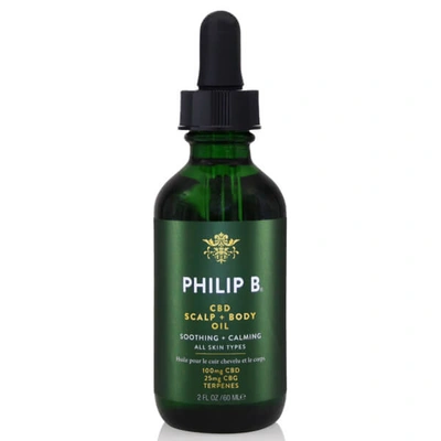 Shop Philip B Cbd Scalp And Body Oil 60ml