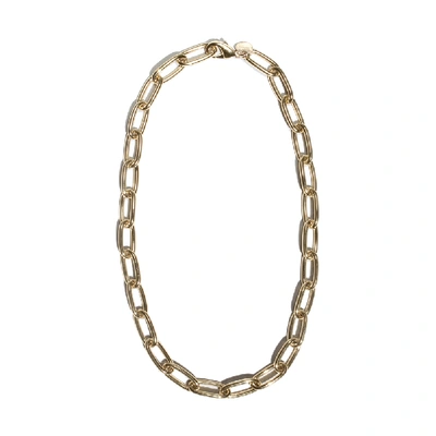 Shop Young Frankk Classic Chain Necklace In Gold Plated