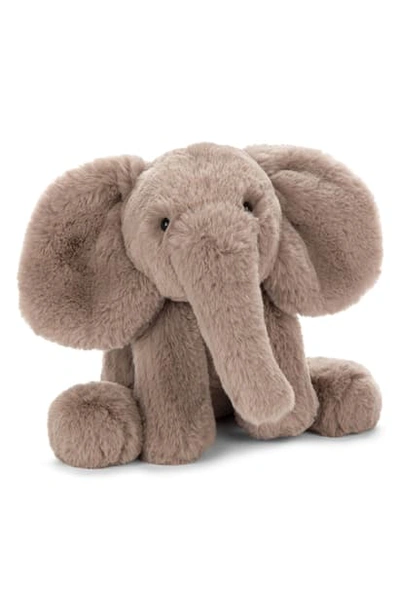 Jellycat Smudge Elephant Stuffed Animal In Beige