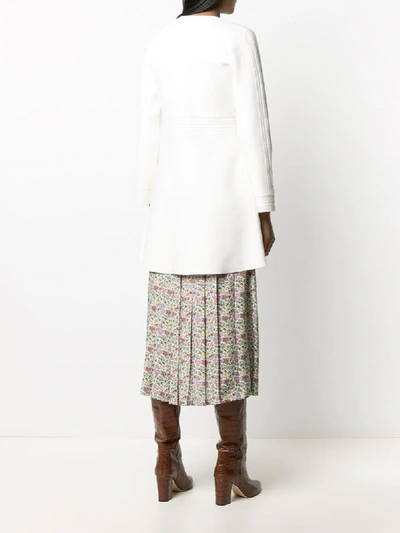 Shop Goat Janette Button-down Cardi-coat In White