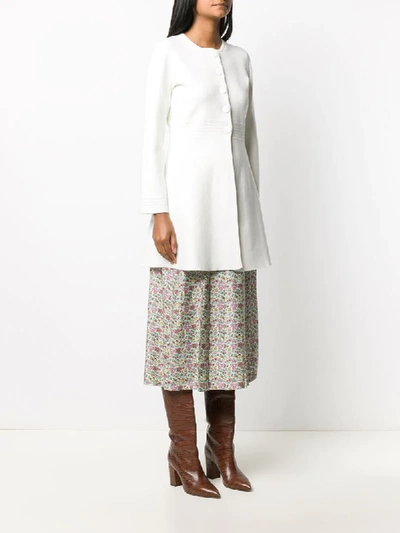 Shop Goat Janette Button-down Cardi-coat In White