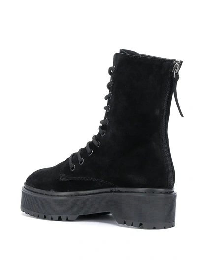 Shop P.a.r.o.s.h Cite Ankle Boots In Black