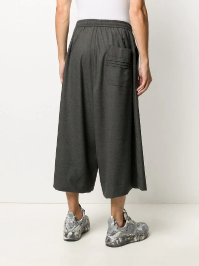 Shop Société Anonyme Wide-leg Cropped Trousers In Grey