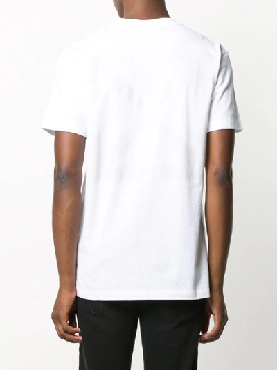 Shop Off-white Blurred Monalisa Print T-shirt In White