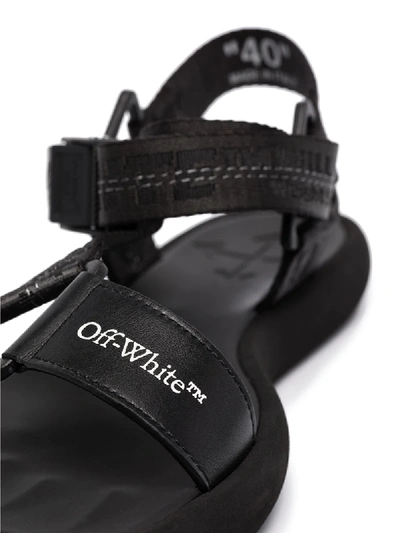 Shop Off-white Trek Sandals In Black