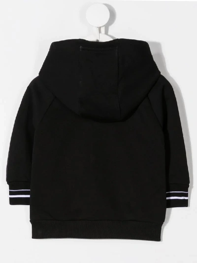 Shop Givenchy Logo Trim Jacket In Black