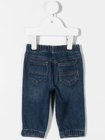 Shop Il Gufo Mid-rise Straight Jeans In Blue