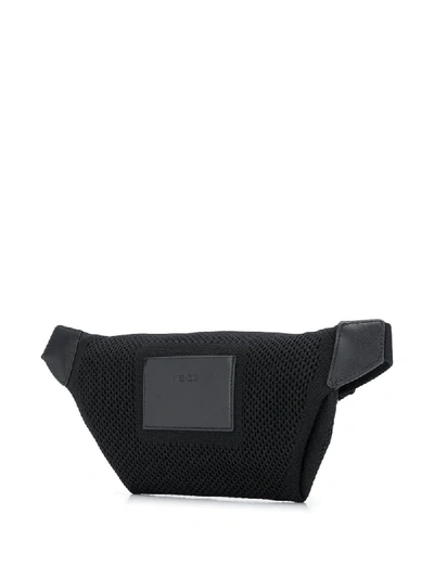 Shop Kenzo Mesh Logo Belt Bag In Black