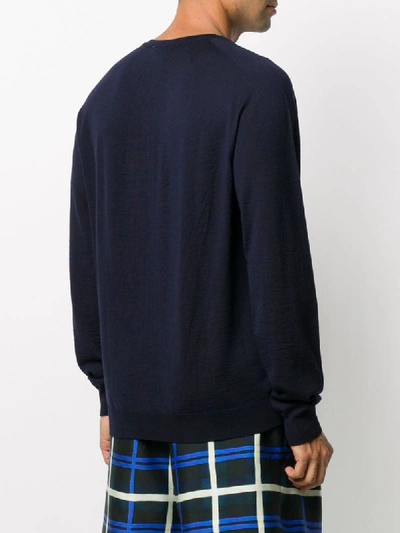 Shop Christian Wijnants Fine Merino Jumper In Blue