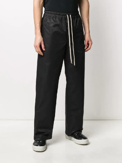 Shop Rick Owens Drkshdw Wide-leg Trousers In Black