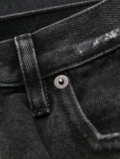 Shop Valentino Gerade Jeans Mit Vlogo In Black