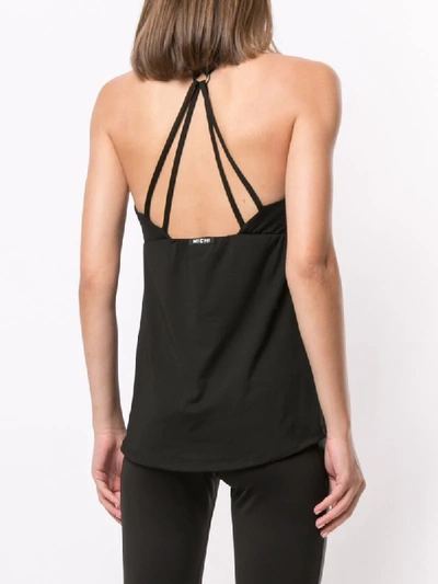 Shop Michi Multi-strap Vest Top In Black