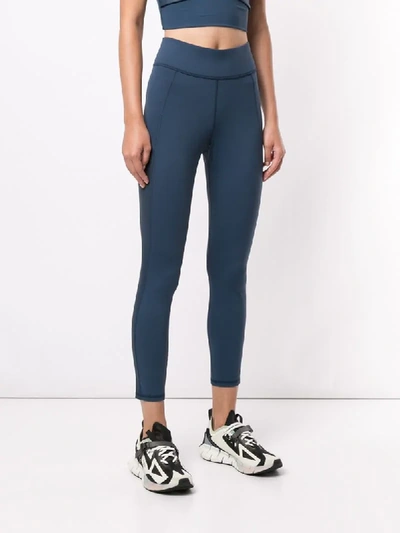 Shop Michi Stardust Leggings In Blue