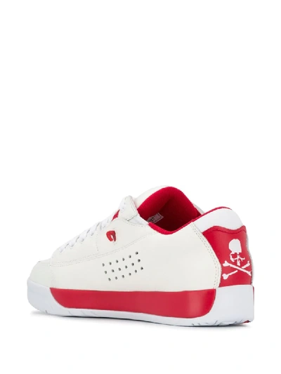 MASTERMIND JAPAN SIDE-LOGO LOW-TOP SNEAKERS 