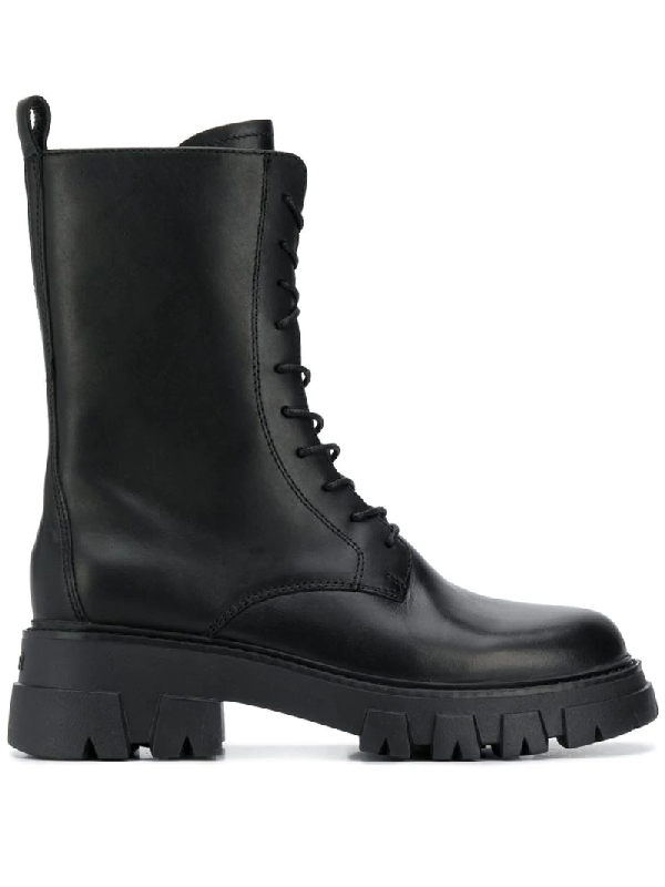 ash lace up combat boots