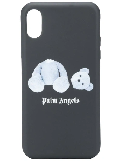 Shop Palm Angels Ice Bear Iphone X Case In Black