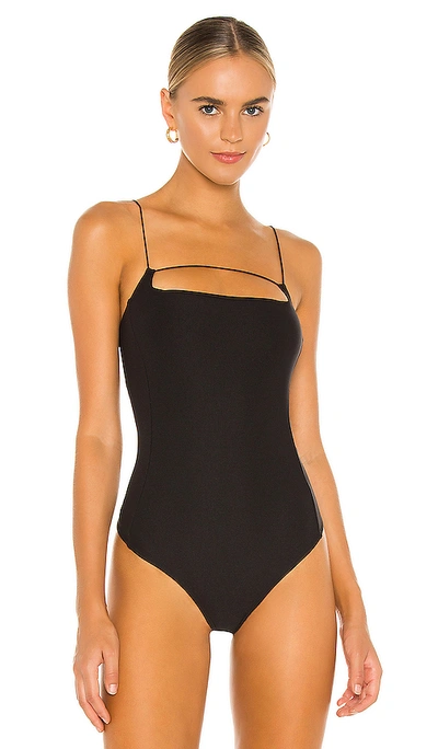 Shop Alix Nyc Vernon Bodysuit In Black