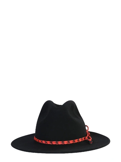 Shop Paul Smith Wide-brimmed Hat In Nero