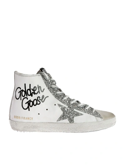 Shop Golden Goose Sneaker Francy In Bianco