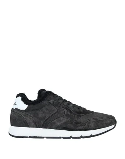 Shop Voile Blanche Sneakers In Steel Grey