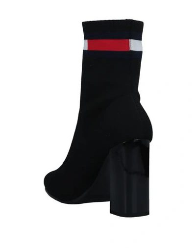 Tommy Jeans Ankle Boot In Black