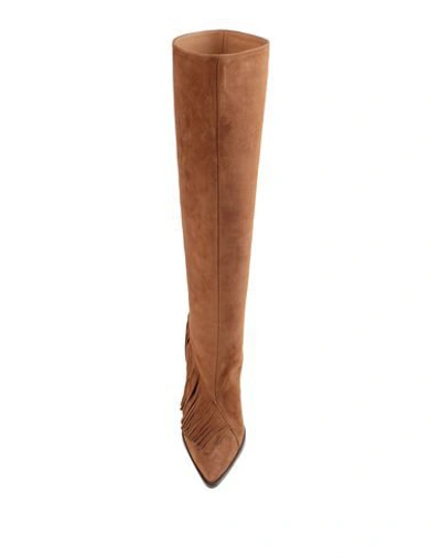 Shop Anna F Boots In Camel