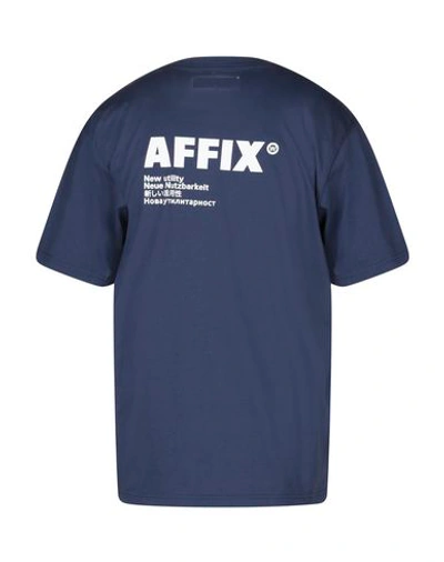 Shop Affix T-shirt In Blue