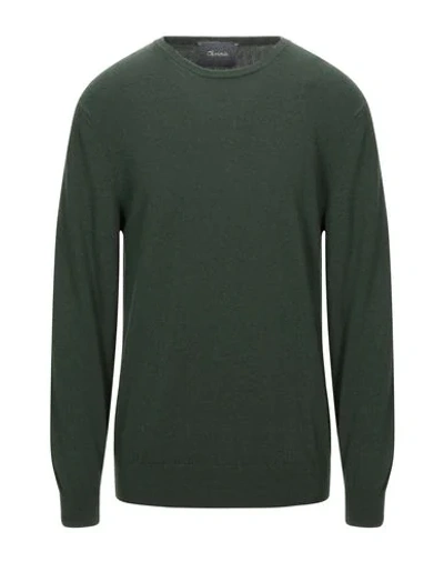 Shop Obvious Basic Sweaters In Dark Green