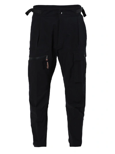 Shop Burberry Black Combat Trousers