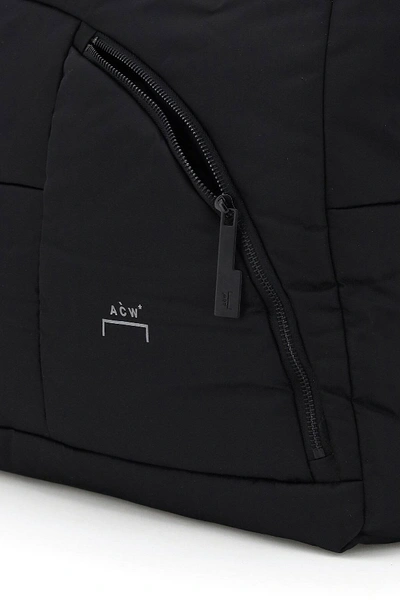 Shop A-cold-wall* Padded Zip Tote Bag In Black