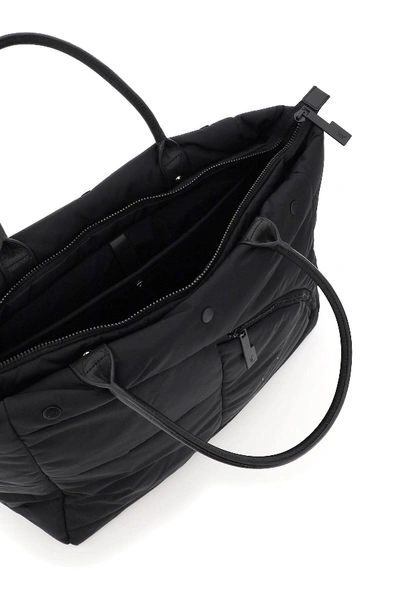 Shop A-cold-wall* Padded Zip Tote Bag In Black