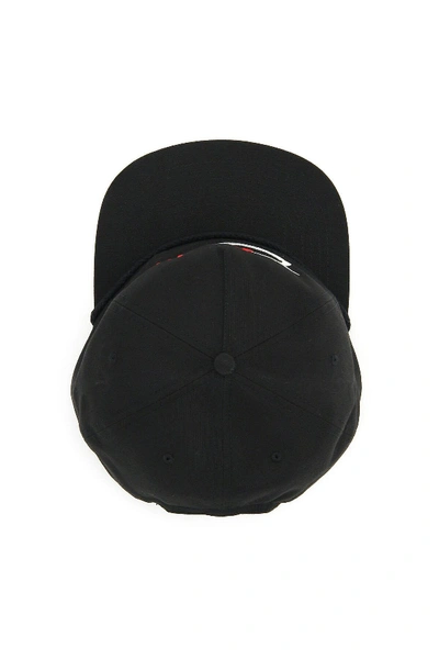 Shop Rhude Baseball Cap Logo Embroidery In Black