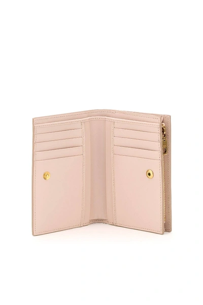 Shop Dolce & Gabbana Baroque Dg Wallet In Pink