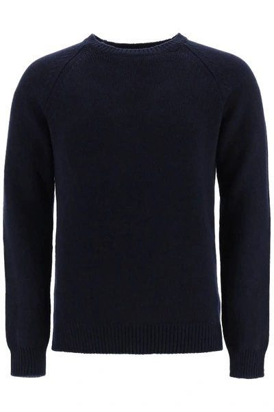 Shop Apc Pablo Crew-neck Sweater In Blue