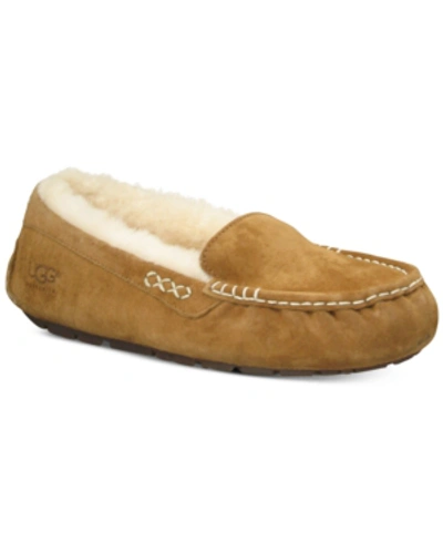 Shop Ugg Women's Ansley Slippers In Samt