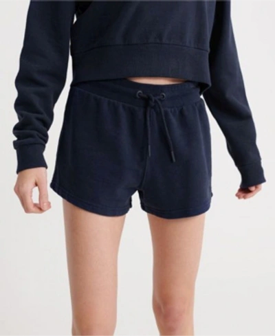 Shop Superdry Women's Indie Shorts In Navy