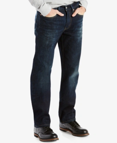 Shop Levi's Men's 514 Straight Fit Jeans In Shipyard Stretch